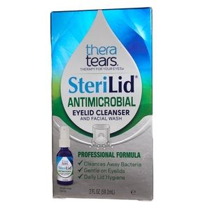 TheraTears Sterilid Antimocrobial Eyelid Cleanser And Facial Wash 2oz